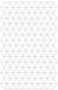 Triangle page layout